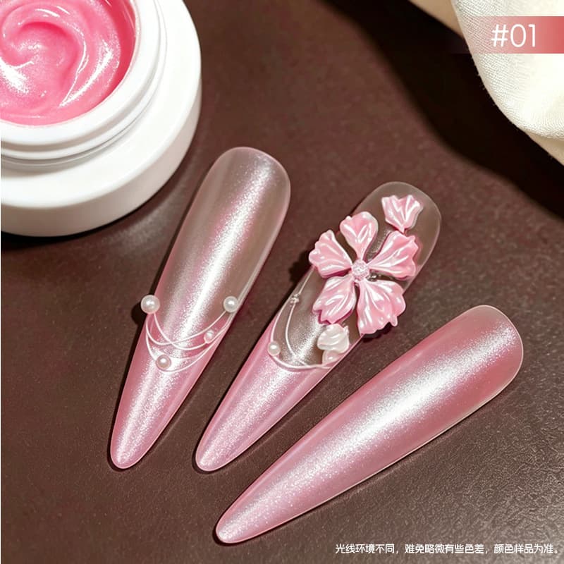 Nail Art Soft Sculpture Satin Pat Pat Gel 2026 New Collection Whitening Pink Nail Polish Gel Factory Large Capacity Kilo UV Gel Nail