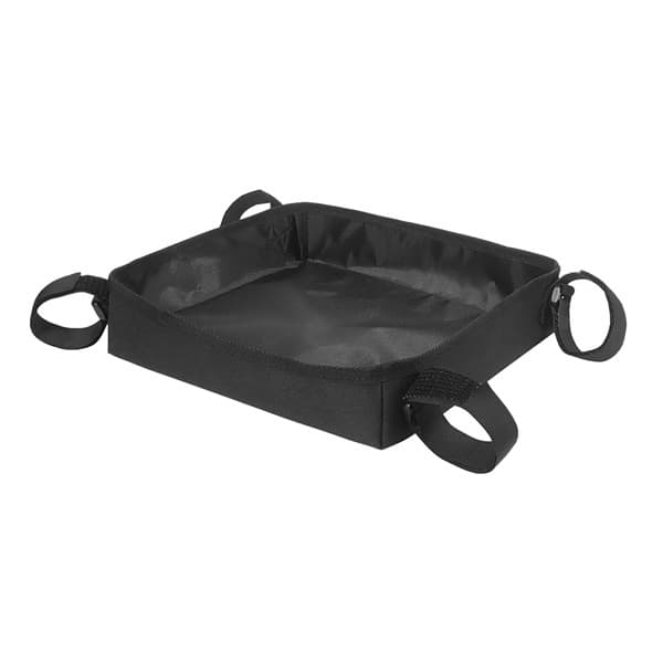 1 Color: Black Material: Oxford cloth + PVC Ladder tool bag Triangular ladder storage hanging bag 5