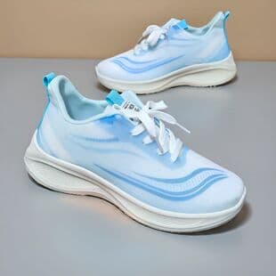 2026 Cross-Border Wholesale Women's Sports Shoes New Spring Summer Soft Sole Mesh Breathable Casual Shoes Versatile Ultra-Light Export