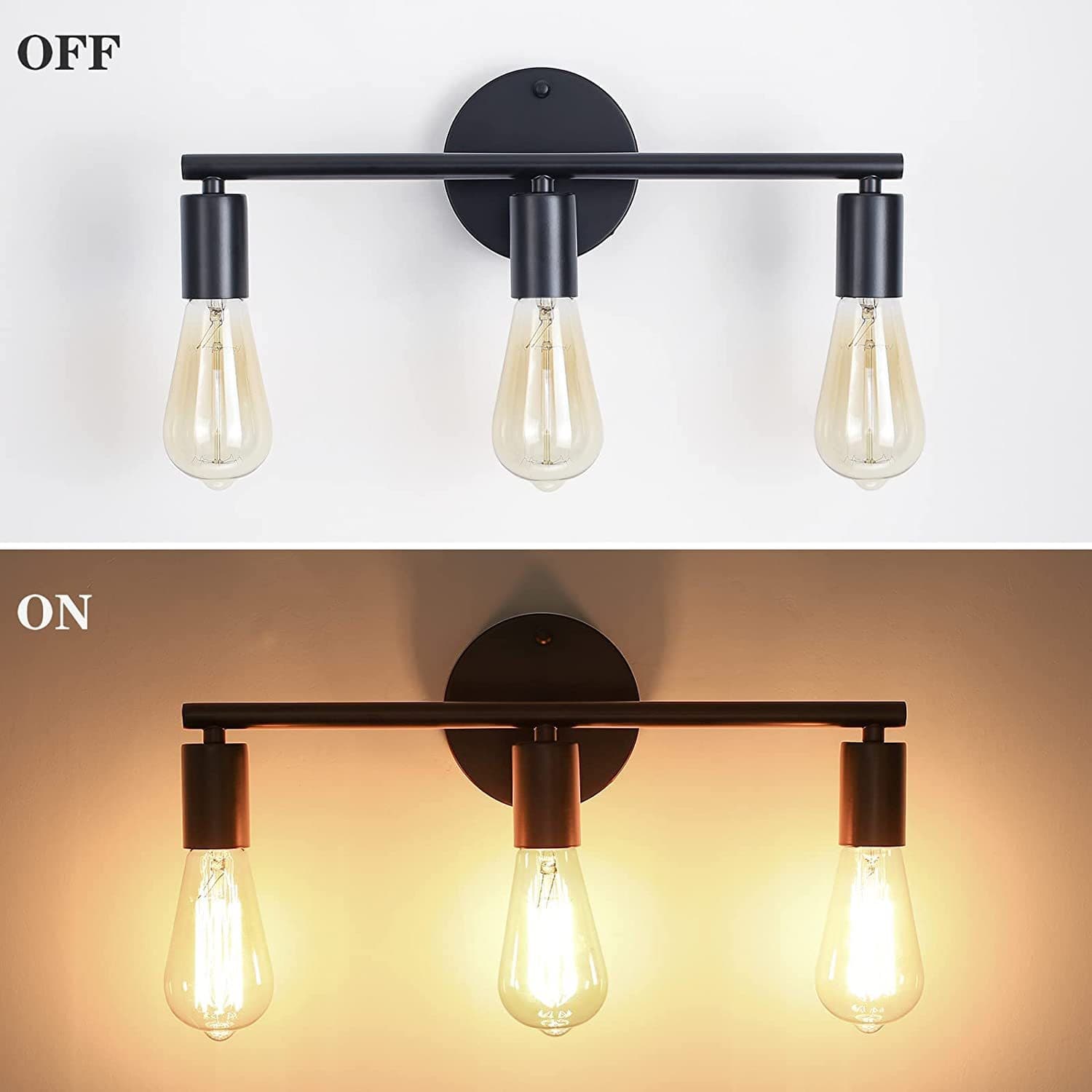 Mirror Front Light American Simple Vanity Light Industrial Vintage Bedside Wall Light Hallway Light Bathroom Light Cross-border Amazon
