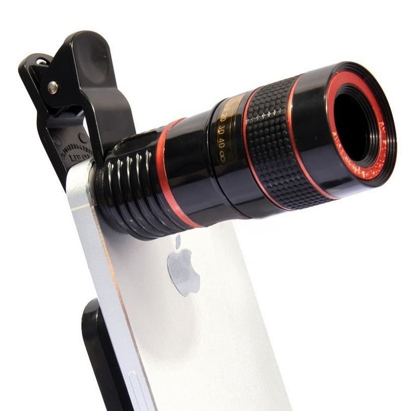 Universal 8x Telephoto Lens 8x Zoom Phone Lens HD Photography Travel Camera Lens