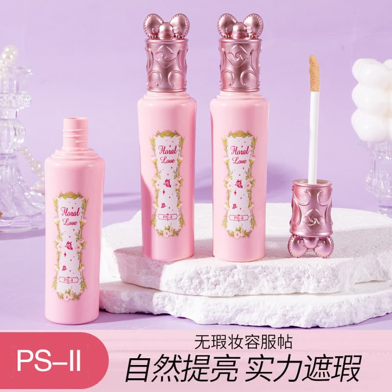 Flower Knows Alternative Brightening Concealer PS-II Long-Lasting Concealer Covers Dark Circles Acne Marks Spots Hydrating Moisturizing