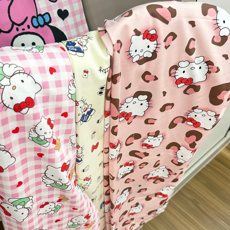 Hello Kitty Ins Style Cartoon Japanese Pajama Pants for Female Students, Early Autumn Mosquito-Repellent Pants, Cute Dorm Loungewear, Walking Pants