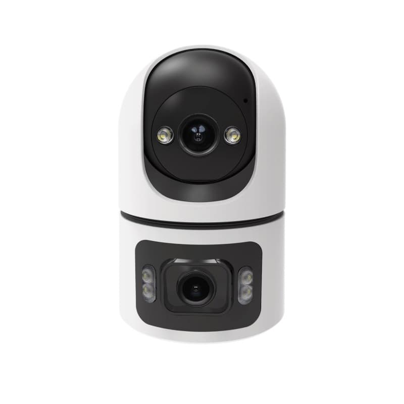 WiFi6 Tuya Smart Camera 4MP App Remote Control Dual-Lens PTZ Indoor Monitor
