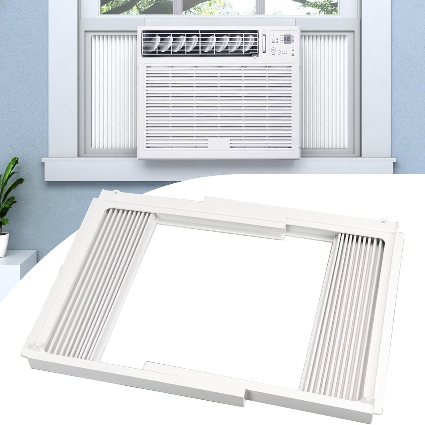 Portable Window Air Conditioner, Window AC, Mobile AC, Adjustable Expandable Louver Window Insulation Sealing Panel