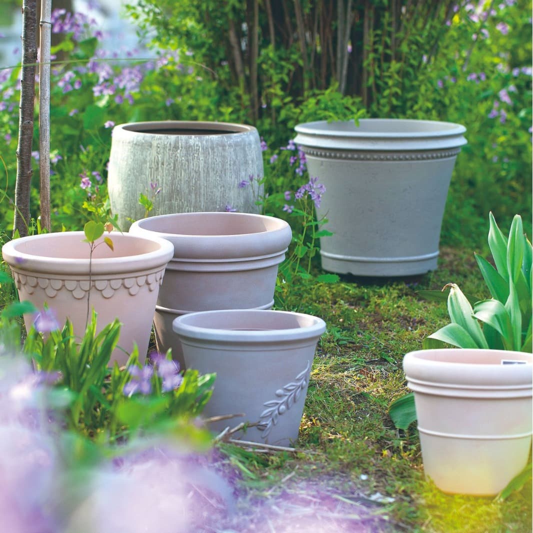 Huajin Custom Flower Pot, Round Flower Pot for Export, Molded Plastic Flower Pot, Balcony Gardening Pot for Flowers and Vegetables, Vintage Flower Pot