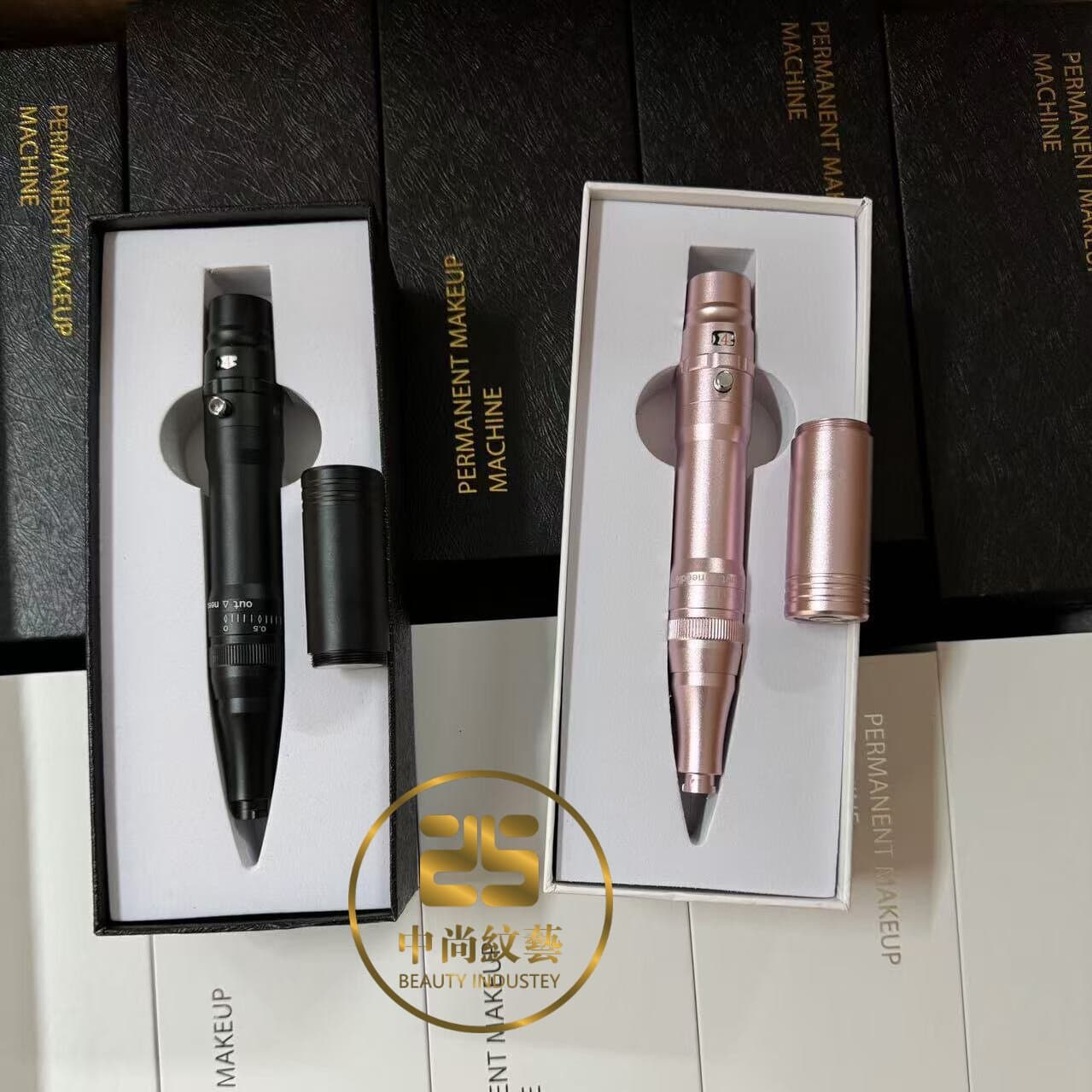 Foreign Trade Cross-border Permanent Makeup Machine Clip Full Disposable All-in-One External Lithium Battery Brow Machine Lip Blush Tattoo Pen