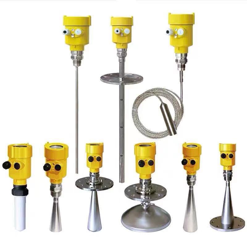 Guoda Guided Wave Radar Level Gauge, High-Frequency Radar Material Level Gauge for Solid Cement Ash Powder, Anti-corrosion Ash Powder Liquid