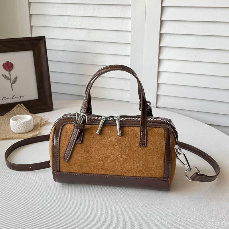 Vintage Crossbody Bowling Bag 2026 New Style Pillow Bag Shoulder Sling Bag for Women Commuter Versatile Niche