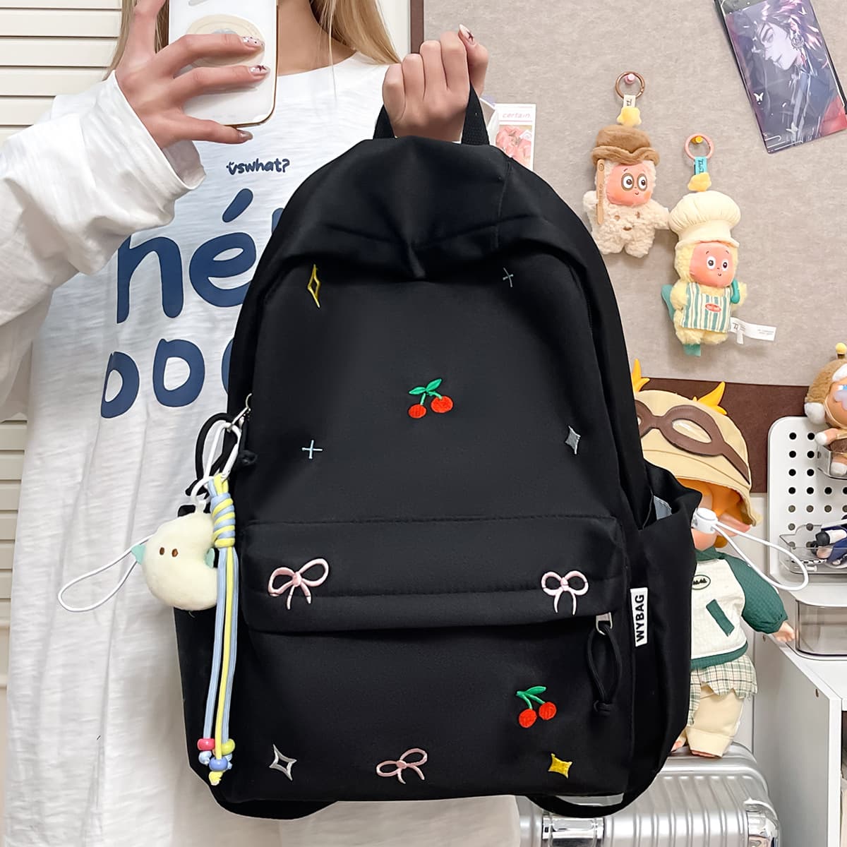 2026 summer schoolbag for female middle and high school students niche ins large-capacity backpack Japanese travel elementary school student backpack