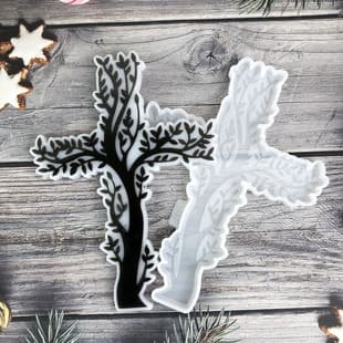 X0316 Ten-Branch Tree of Life Decorative Mold Wall Hanging DIY Silicone Mold