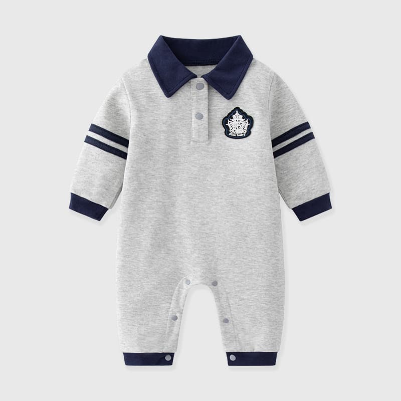 Newborn Baby Cotton All-in-One Jumpsuit, Super Cute, Boys' Autumn and Winter Hare Design