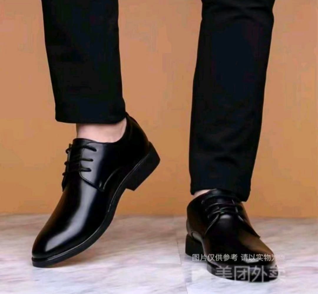 Korean Style Large Size Shoes Bright Men's Graduation Youth Shoes Pointed Toe Student Suit Men's Casual Leather Shoes Business Formal Wear