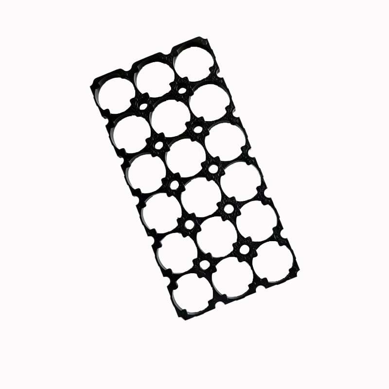 Battery holder 18650 bracket 21700 battery rack cell bracket integrated lithium battery bracket porous