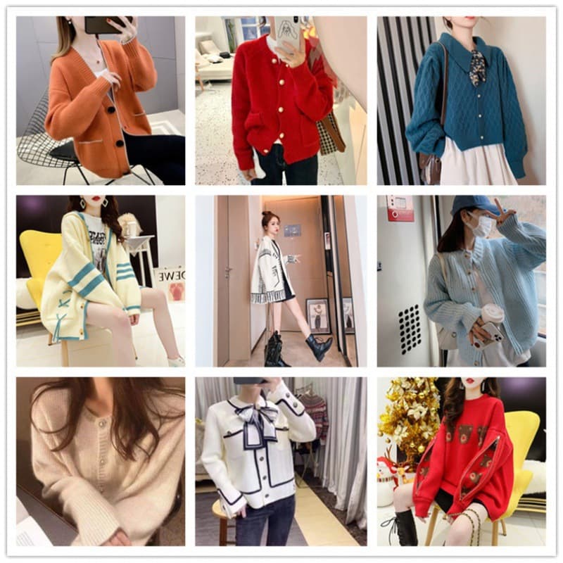 Mixed Cheap Sweater Inventory Clothing Wholesale Sweater Women's Knitwear Low Price Women's Clothing Export Wholesale