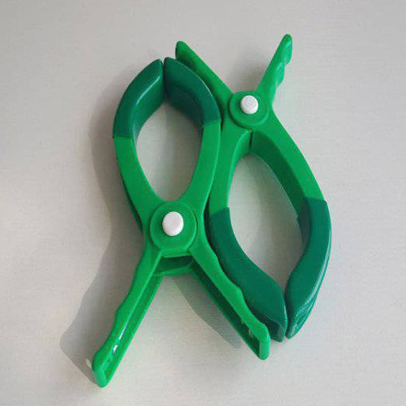 High-Voltage Blanket Fixing Clamps Green Resin Alligator Clips Japanese YS211-03-05 for Live Work Blanket Clamps