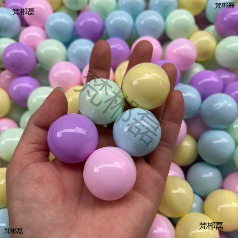 32mm Gacha Capsule Empty Shell, Colorful Shell for Bouncy Ball Machine, Easter Egg Toy Ball Openable for Lottery Shell Gift Shell