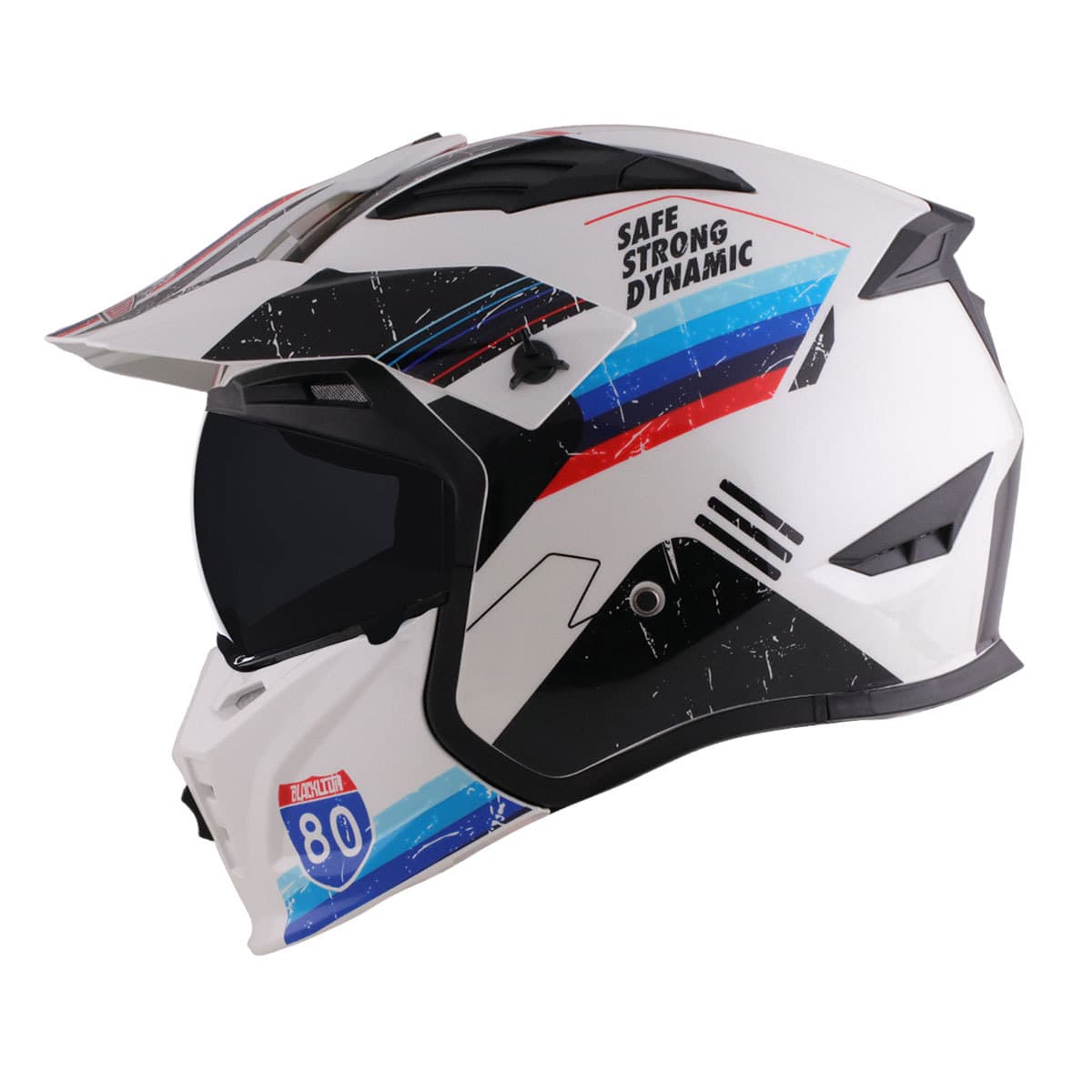 Cross-border Drop Shipping Motorcycle Helmet Full Face Adult Detachable Modular Helmet Four Seasons Universal Winter Riding Half Helmet