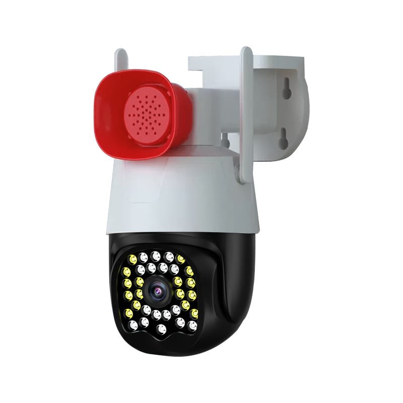 Wireless WiFi/4G Remote Alarm Surveillance Camera with Speaker & Ultra-Clear Night Vision