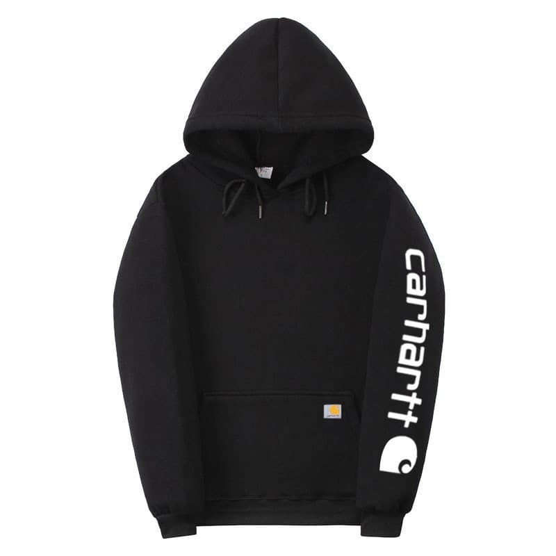 Cross-border Foreign Trade EU Size Carhartt Streetwear Hip-Hop Fashion Loose Casual Unisex Hoodie Sweatshirt