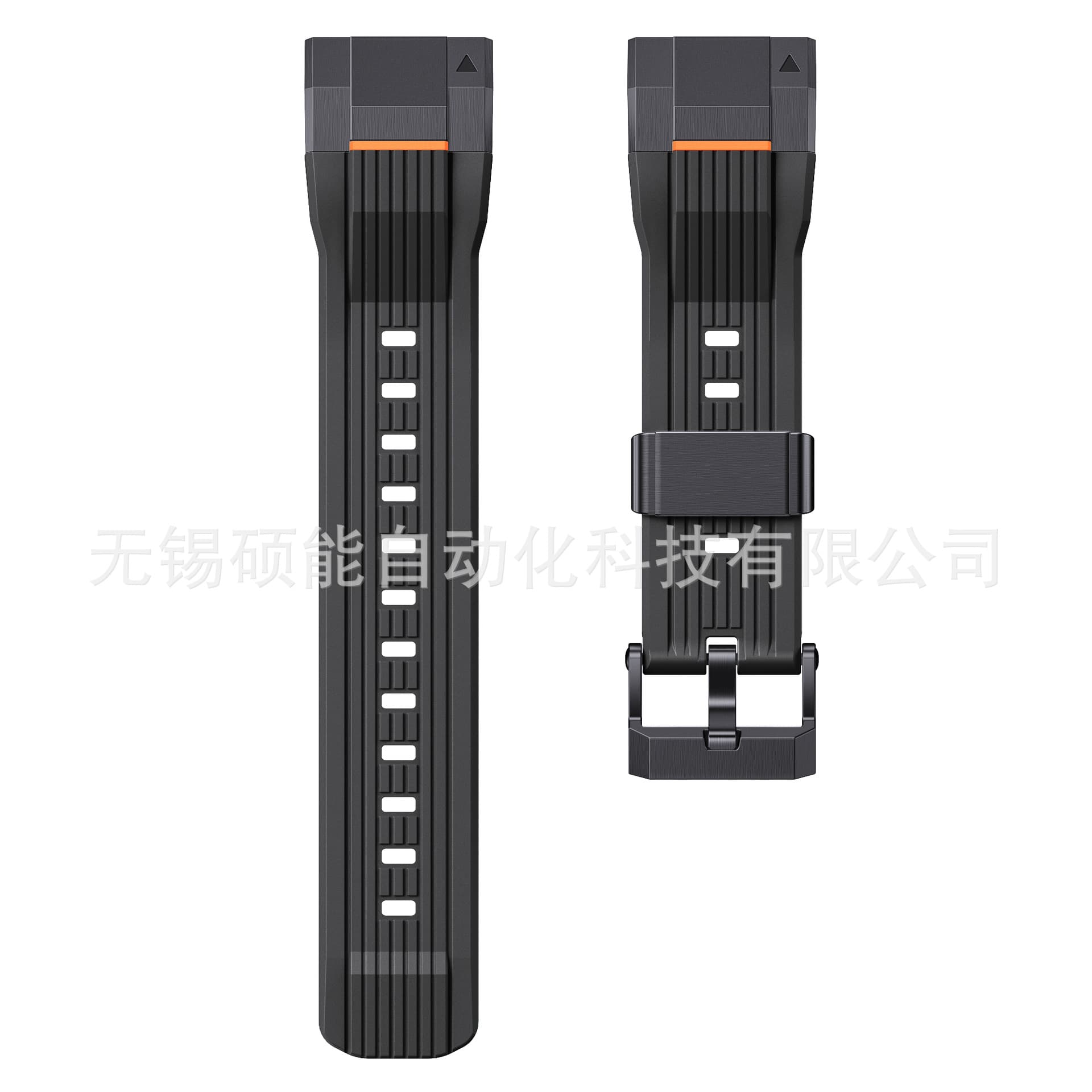 Suitable for Garmin fenix8 series strap QuickFit 26mm titanium alloy rubber strap
