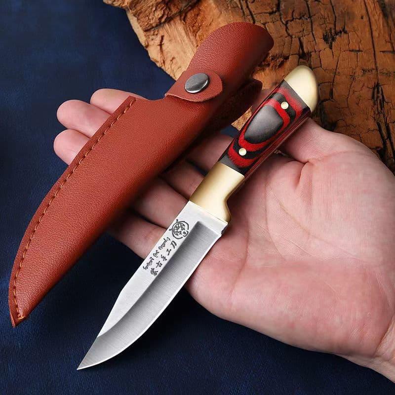 Large Mongolian Hand-Held Meat Knife, Hand-Pulled Meat Knife, Table Knife, Fruit Knife, Steak Knife, Inner Mongolian Lamb Knife