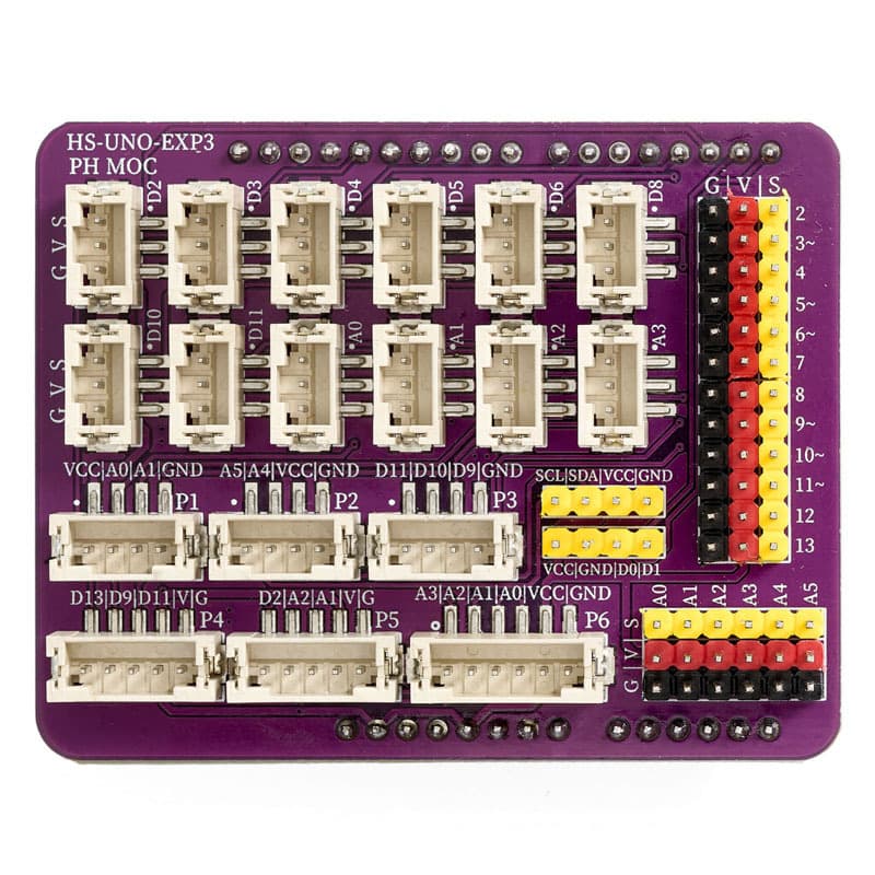 HS-UNO-EXP3 MOC Expansion Board Enhanced Convenient Expansion Board for Arduino Uno