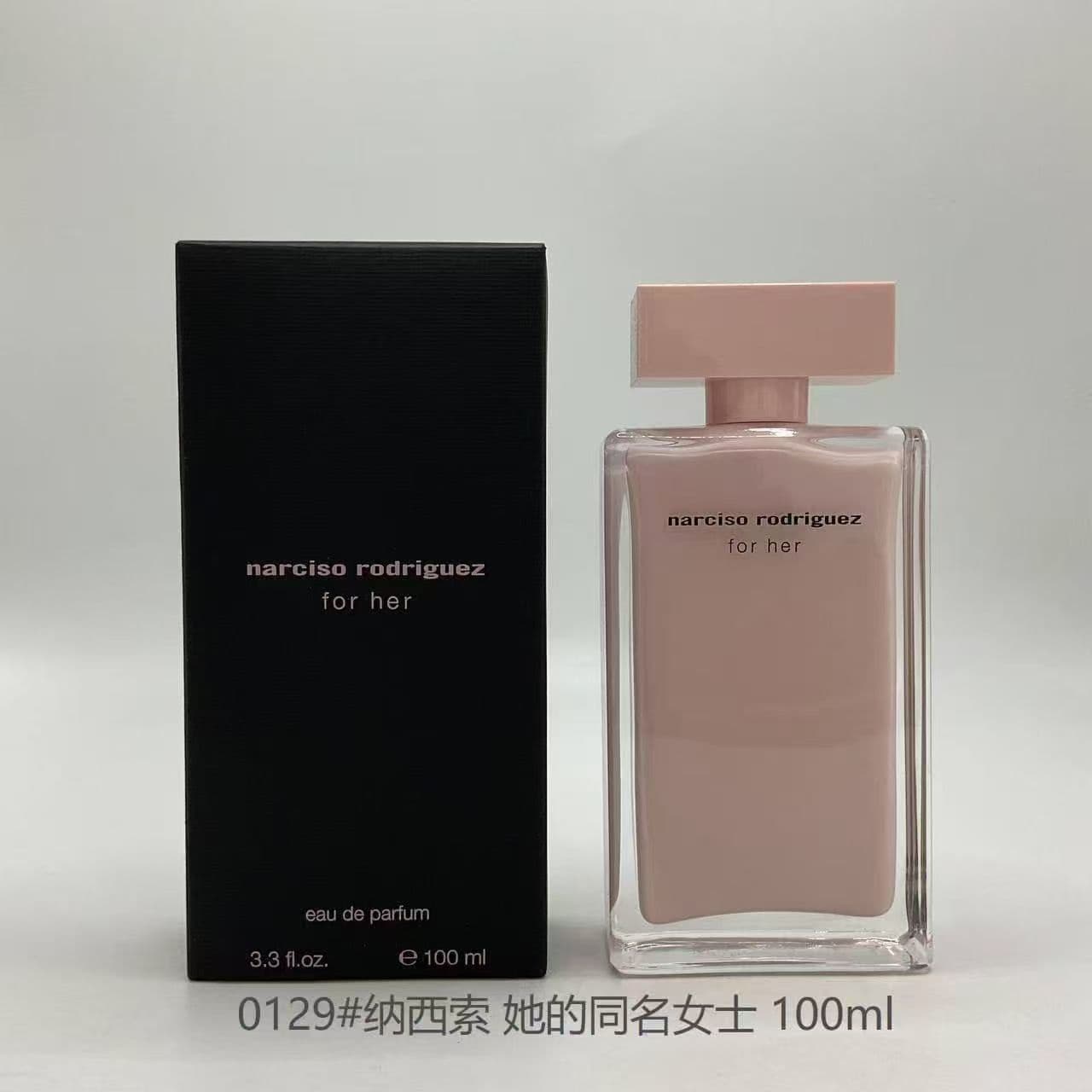 Cross-border trade Narciso Rodriguez For Her Eau de Parfum for Women Black Bottle Pink Musk Women's Perfume Wholesale 100ML