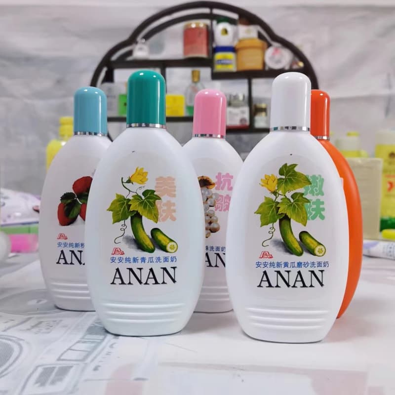 An'an Pure New Facial Cleanser 200g Cucumber Skin Beauty Cucumber Facial Cleanser