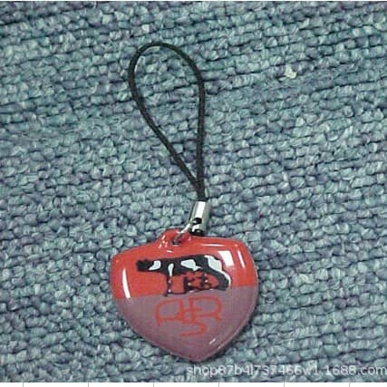 PVC Phone Charm Phone Cleaning Cloth Inflatable Candy Phone Pendant Phone Inflatable Hanging Ornament Phone Wipe