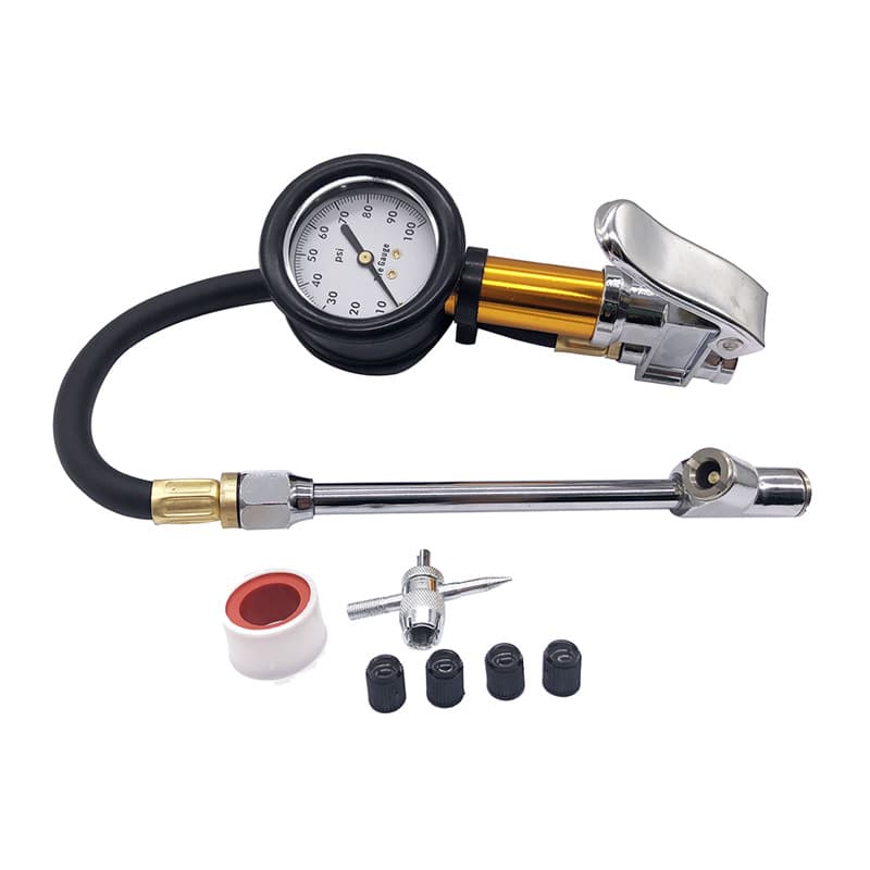 Cross-border Exclusive Tire Pressure Gauge High Accuracy Deflation Tire Inflator Gun Mechanical Dial Tire Pressure Measurement