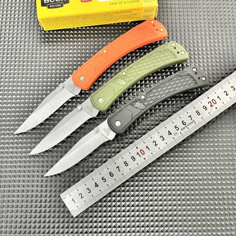 Cross-border best-selling Buck 110 Slim outdoor folding knife self-defense knife folding knife portable mini knife