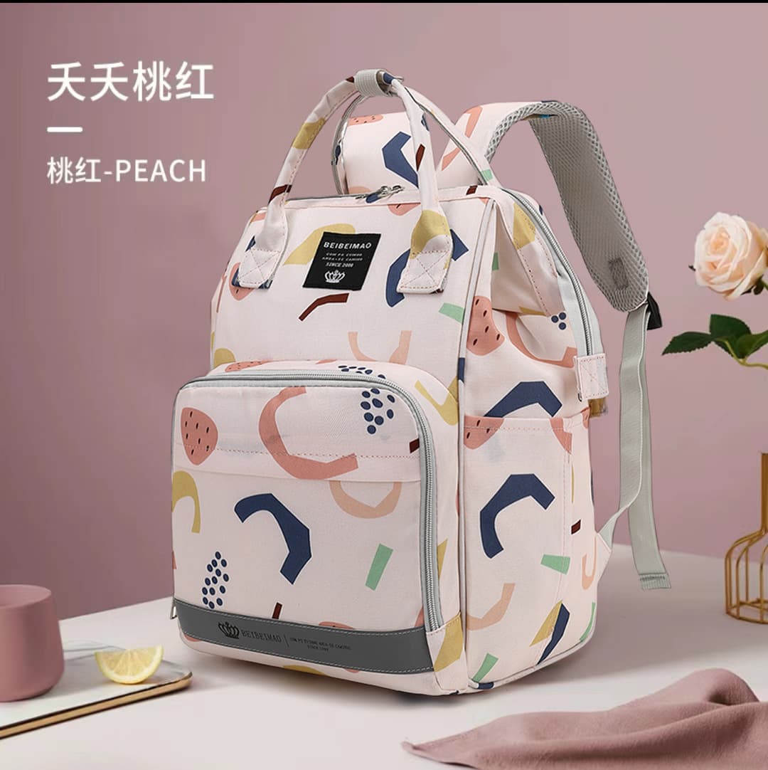 Fashionable Mommy Bag 2023 New Large Capacity Single Double Shoulder Maternity Bag Handheld Baby Carrier For Outings