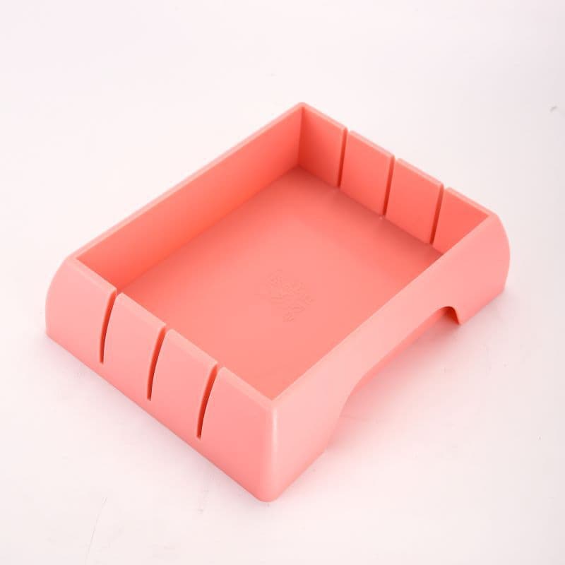 ABS material imported donkey hide gelatin cake shaping plate donkey hide gelatin slitting mold 4 cooling plates snowflake crisp square plate