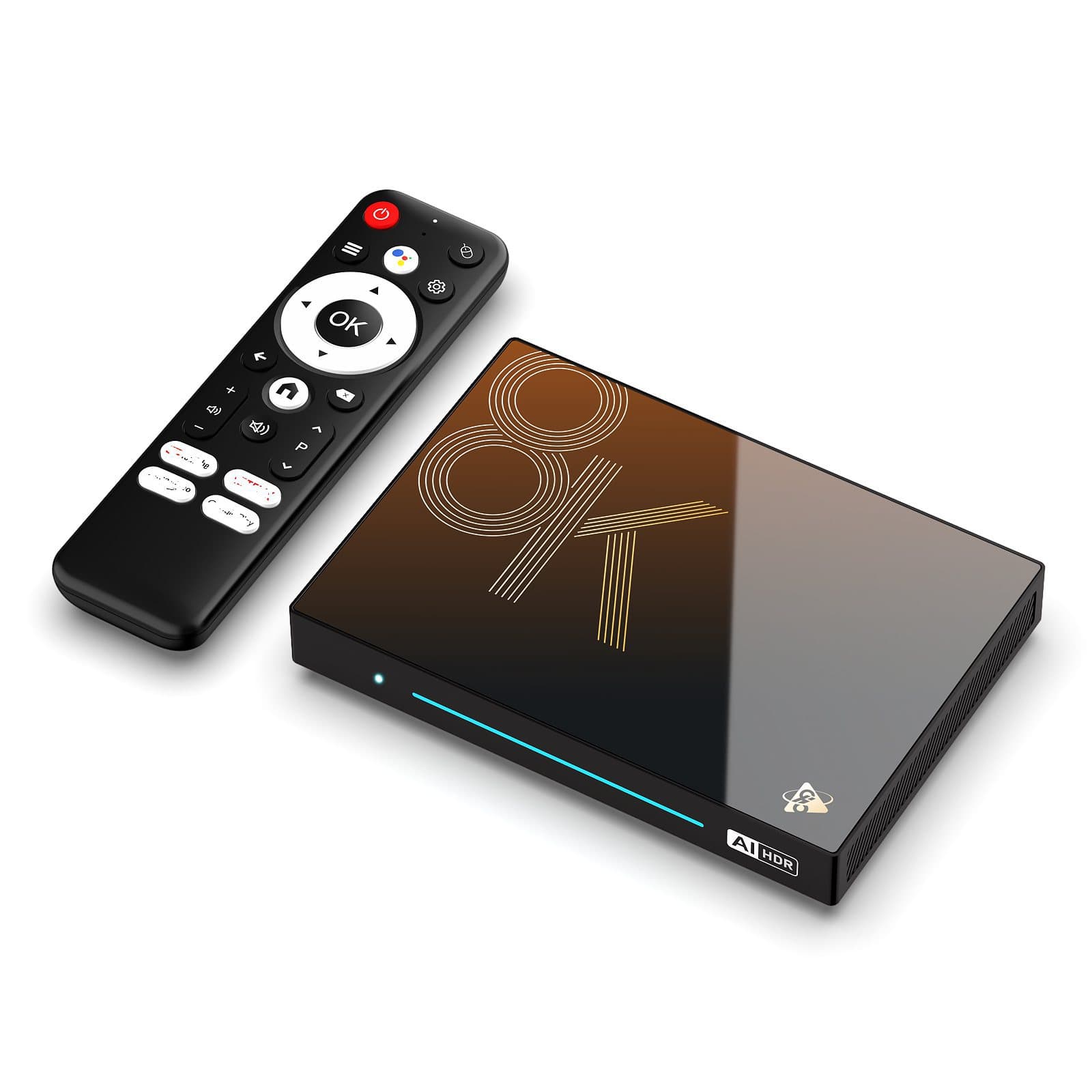 New H96 MAX M9S TV Box RK3576 8K HD AI TV Box Android 14 WiFi 6 Cross-border