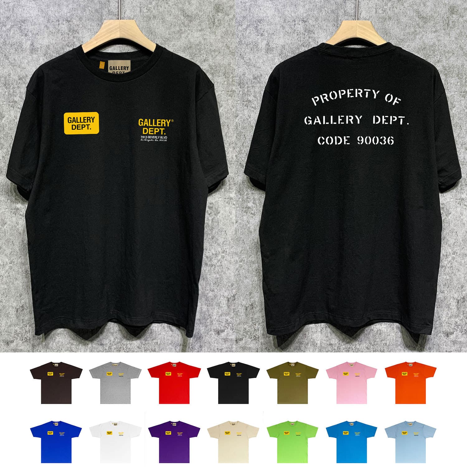 Long Sleeve Cotton T-Shirt Short Sleeve Summer Trendy European Style Cartoon Print Loose Fit Teenage Suitable Gallery Dept Tees