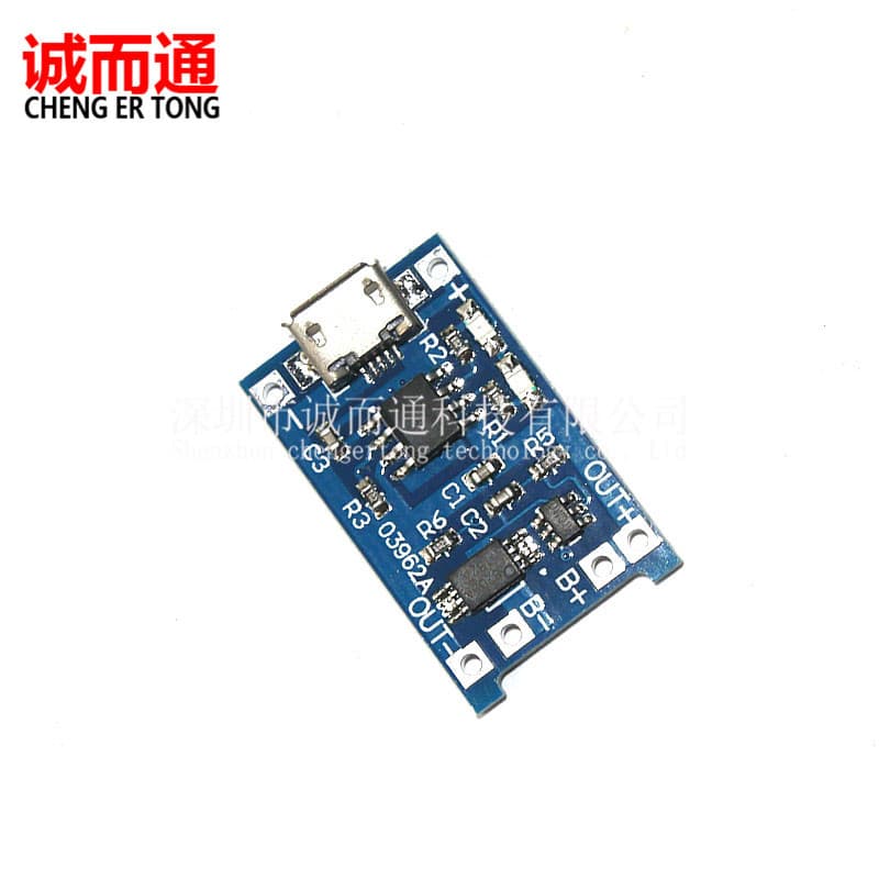 TP4056|18650 Lithium Battery 3.7V 3.6V 4.2V Charging Board 1A Overcharge Overdischarge Protection
