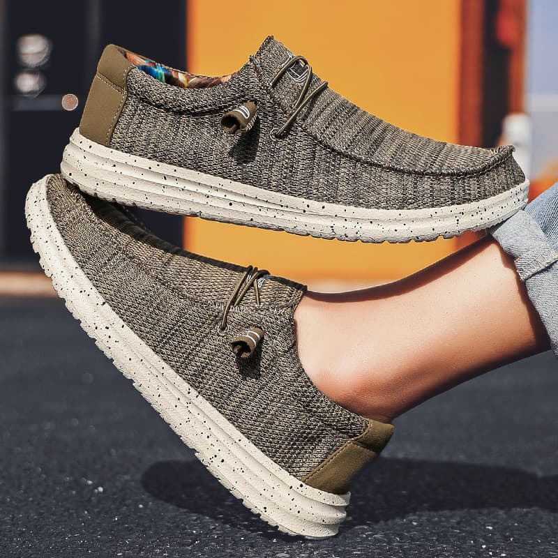 Large Size Canvas Casual Shoes for Men Amazon Temu Men's Loafers Old Beijing Cloth Shoes Men Loafers