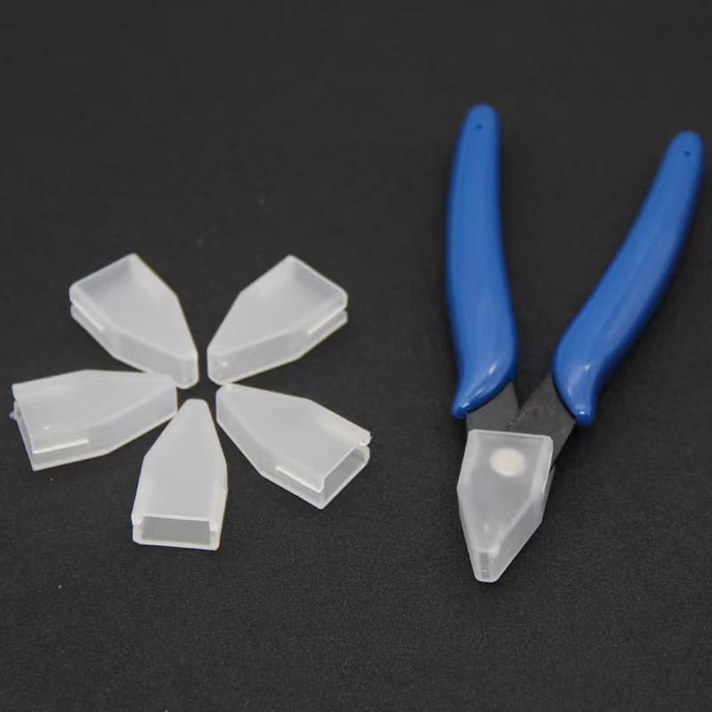 Factory Wholesale 170 Cutters Protective Cover PVC Sleeve Jaw Diagonal Cutters Special Pliers Accessories Wire Cutters