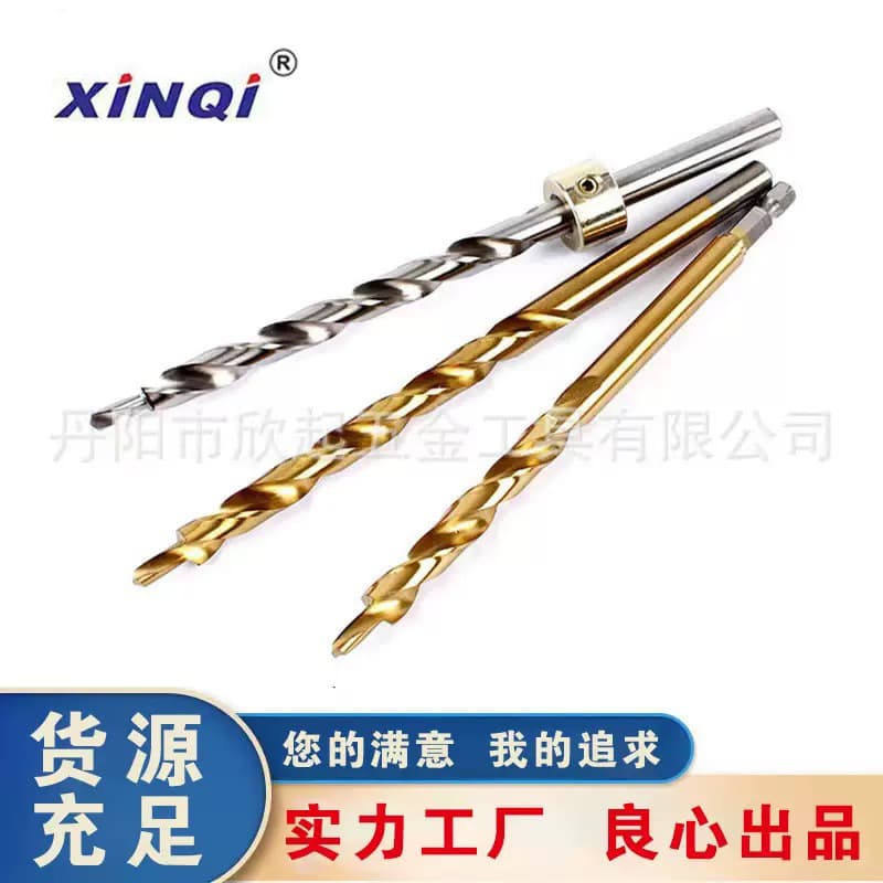 In stock 9mm high-speed steel woodworking angled hole drill bit locator woodworking hole opener twist drill bit