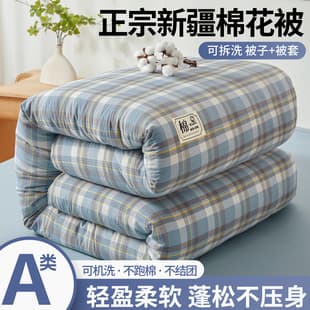 Class A Xinjiang Cotton Quilt, Winter Quilt, Cotton Quilt, Summer Cool Quilt, Student Dorm Spring/Autumn Quilt, Quilt Core, Cotton Mattress Pad, Bedding