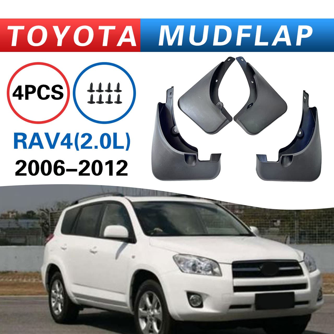 Fender for Toyota RAV4 2.0L 2006-2012 Cross-border Auto Accessories Modification Parts