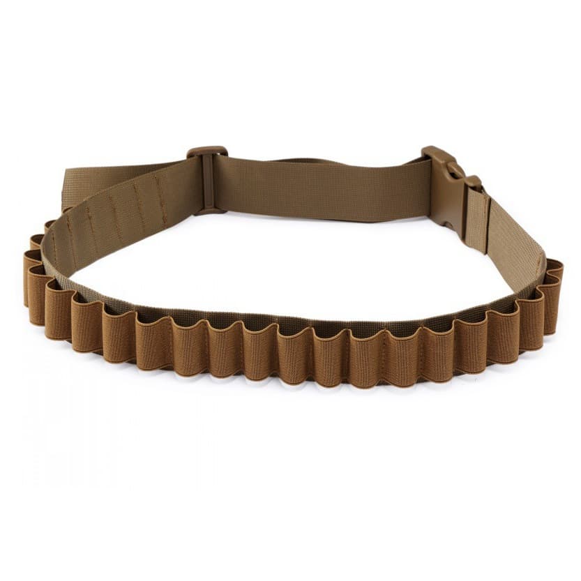 Outdoor Tactical Waist Belt Crossbody 26 Holes Hunting Shotshell Storage Belt Multifunctional Bullet Nylon Breathable Unisex