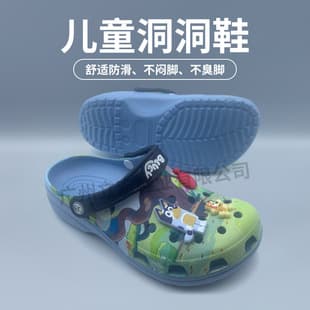 2026 New Bluey Croc Sandals Children's Shoes Summer Two-Way Wear Non-Slip Beach Shoes Men's Unbranded