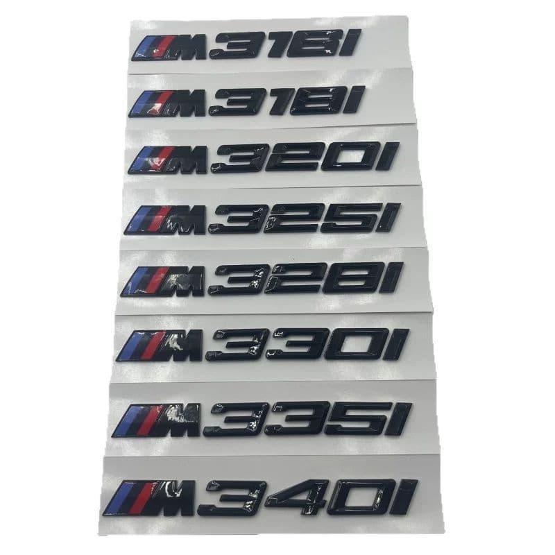 For BMW M320i M325i M328i M330i M335i Emblem Rear Badge Fender Side Badge