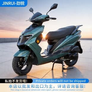 Foreign Trade Direct Supply Fuel Motorcycle High-speed Adult Food Delivery Scooter Climbing High Power Motorcycle Complete Vehicle