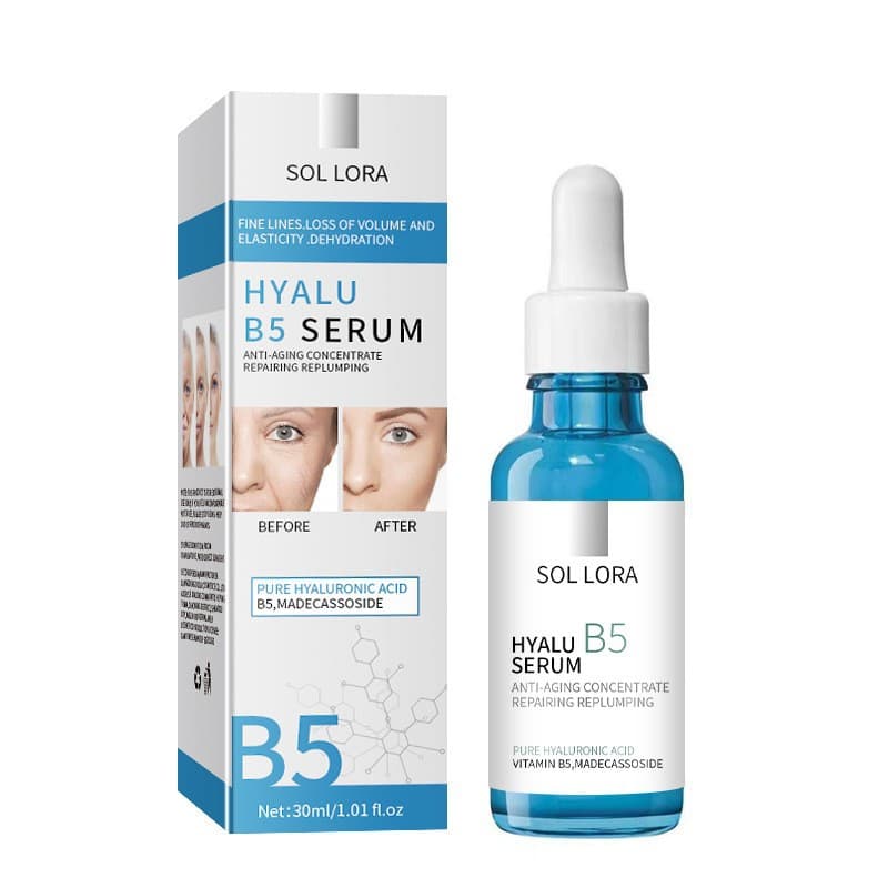 Anti-Wrinkle B5 Serum Triple Acid Serum 30ml B5 Hyaluronic Acid Skin Texture Spring White Bottle B3 Retinol Anti-Wrinkle
