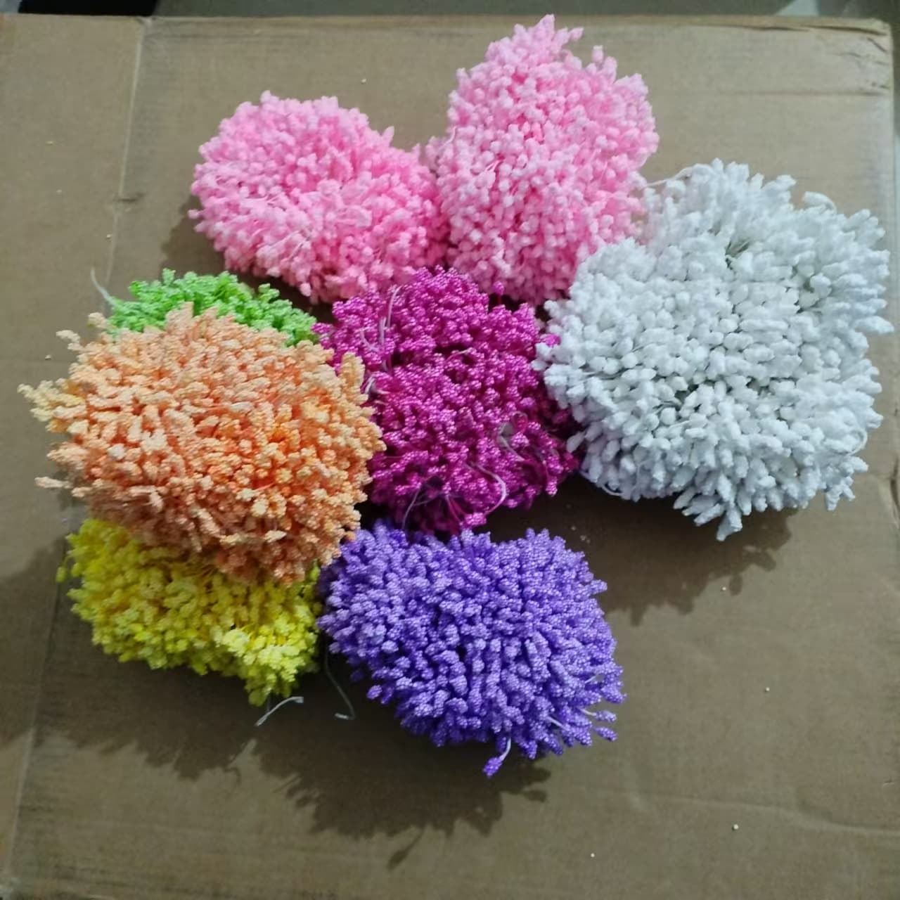 Baby's Breath Foam Flower Center, Mulberry-Shaped Flower Core for Artificial Flower Accessories and Decorative Illustrations