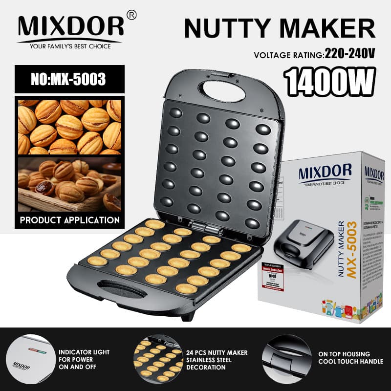 Cross-border hot selling nut machine children's hazelnut and pine nut machine home breakfast machine snack dry fruit machine