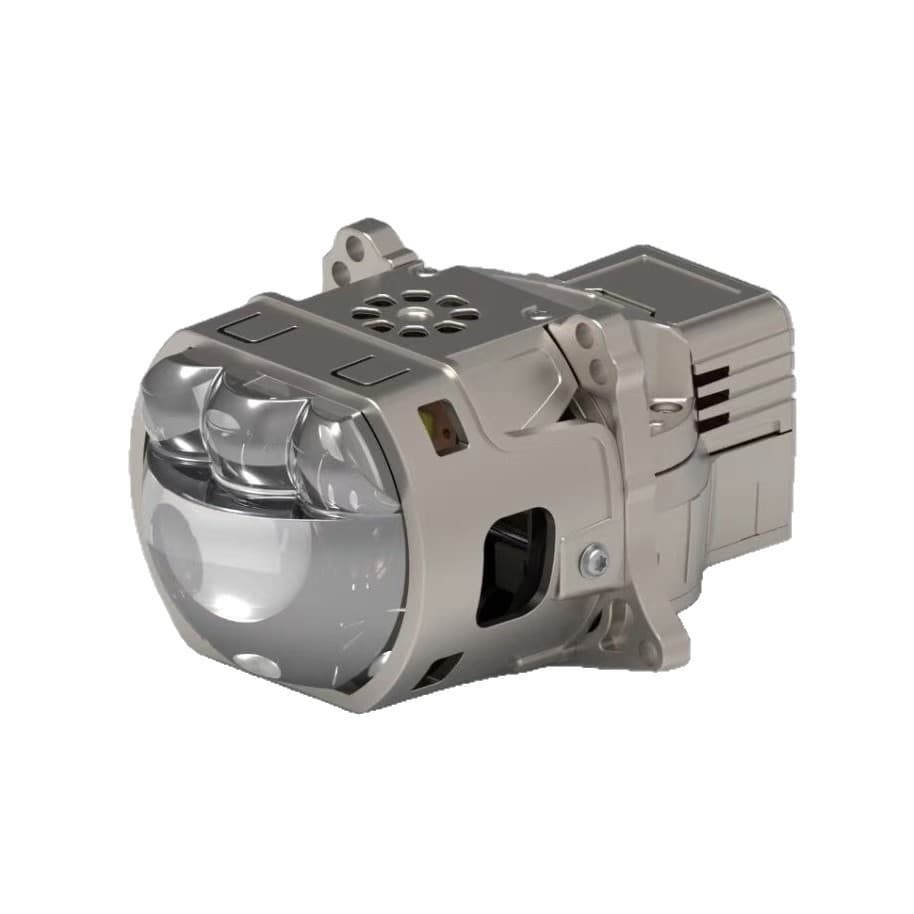 New Car Headlight Square Triple Direct High-Power Ultra-Bright 70W White Laser Headlight Universal for Vehicles